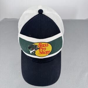 Bass Pro Shops Trucker Hat Gone Fishing Mesh Snapback One Size